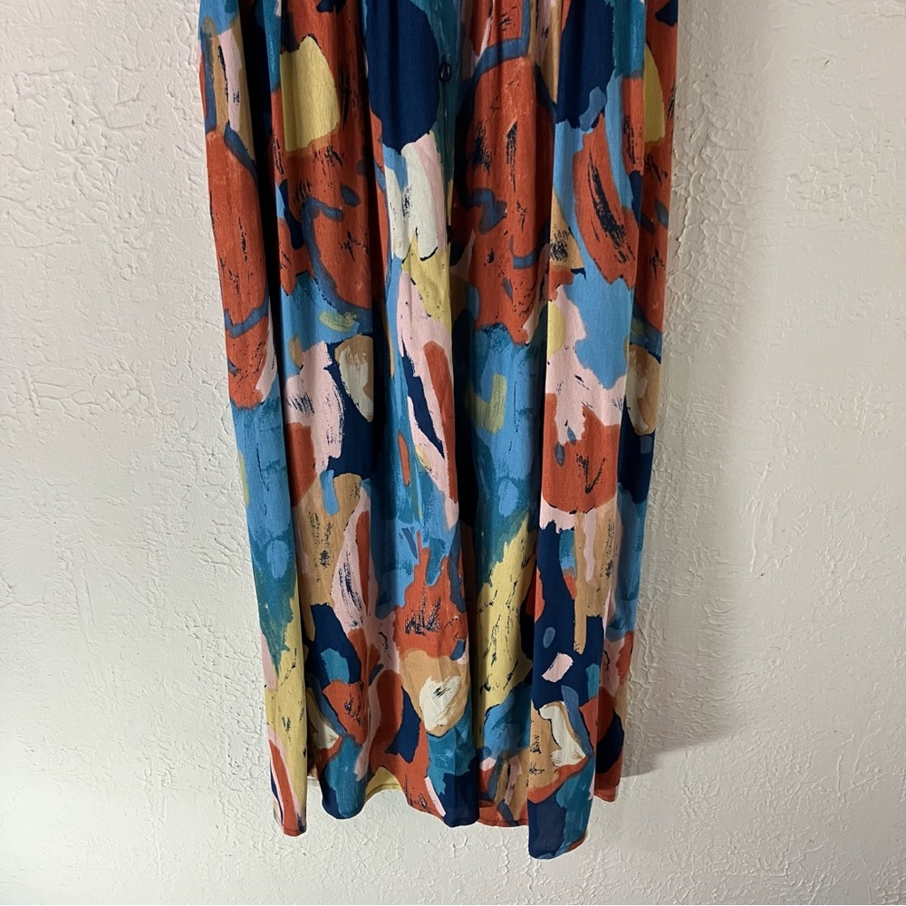 ROLLA'S Multicolor Abstract Midi Dress - Picture 5 of 14